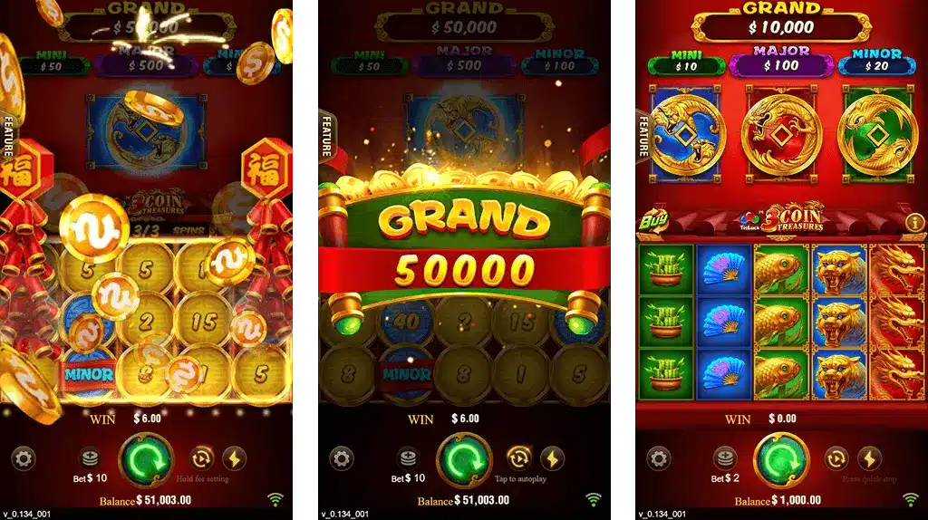 3 Coins Probologin Bonus